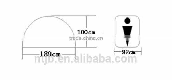 Popular 2 person Ger double layer dome family outdoor removing event Castle camping mountain travel Tour fishing beach tent