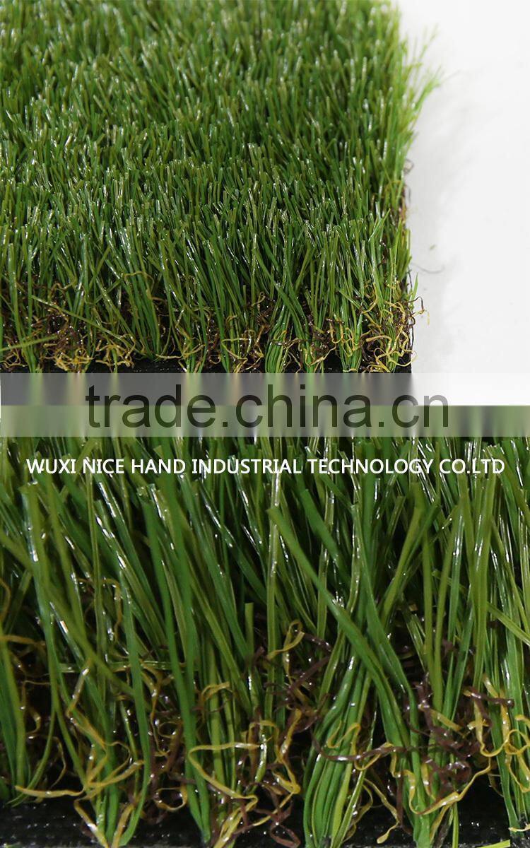 artificial turf lawn and garden decorations