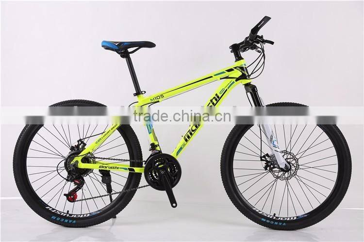 high quality mountain bicycle disc brake 26 inch mtb made in china