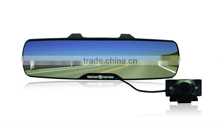 2.7 inch car driving recorder and rearview mirror auto recorder 2012