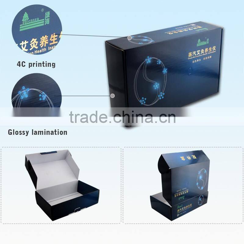 Custom Printed Products Packaging Tuck Top Color Corrugated Box