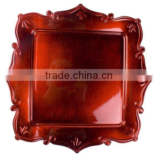 Plastic Wedding Decorative Plates