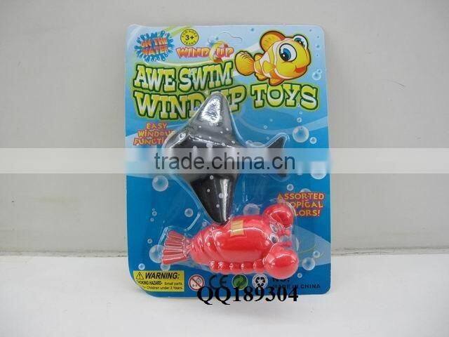 Pully wonderfull wind up plastic boats toys cute plastic wind up toy swiming boat