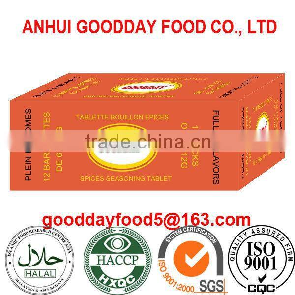 10g fish bouillon cubes with good price