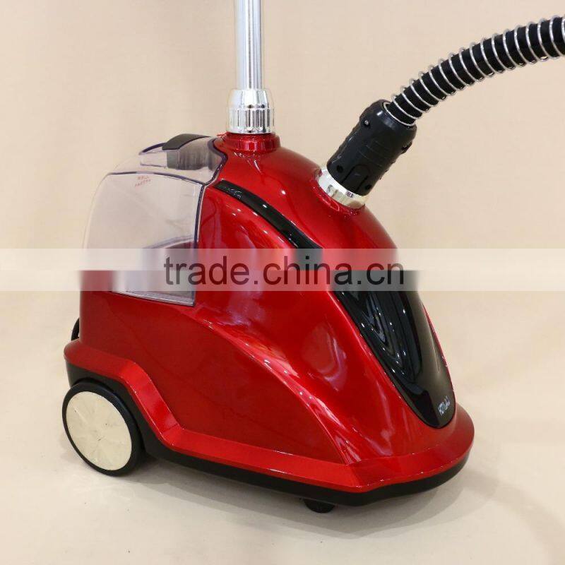 Foot step hanging garment steamer ironing machine for home appliance