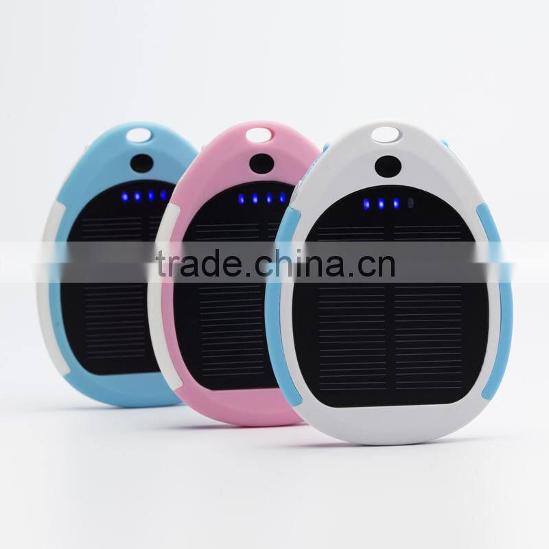 Waterproof solar power bank with real capacity