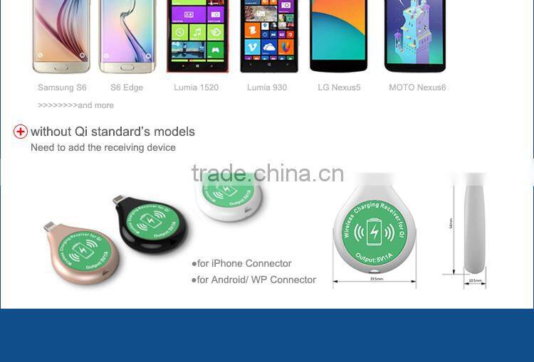 Hot Sell Waterproof Embedded QI Wireless Charger For Furniture Compatible With Mobile