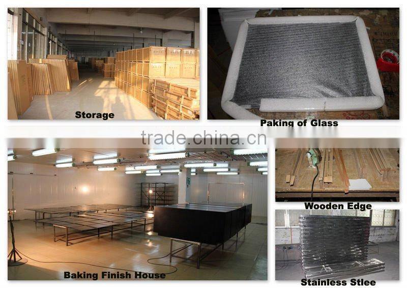 PG-PK-T606 model furniture tempered glass tv stand