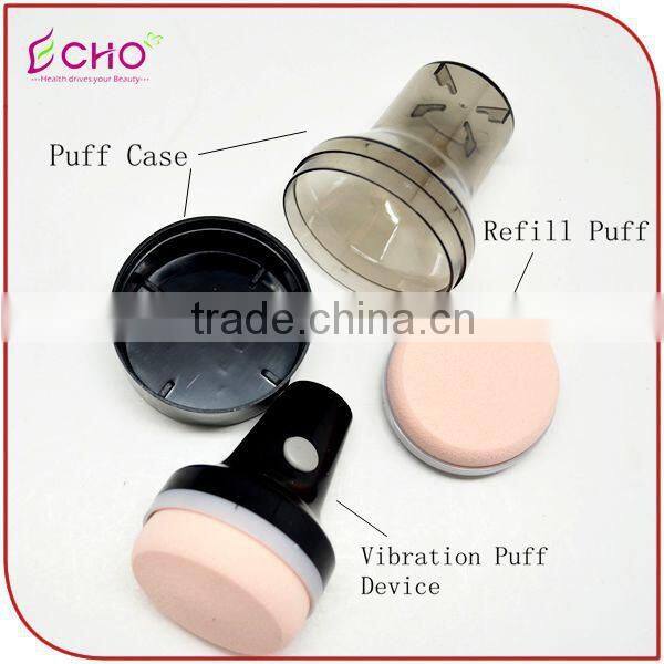 3D Low Noise Vibration Makeup Powder Puff with Case