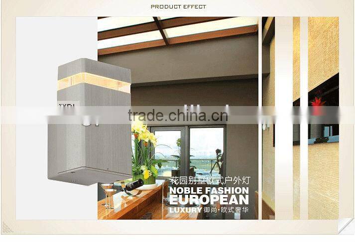 Warm White Shine up and down wall light, IP65