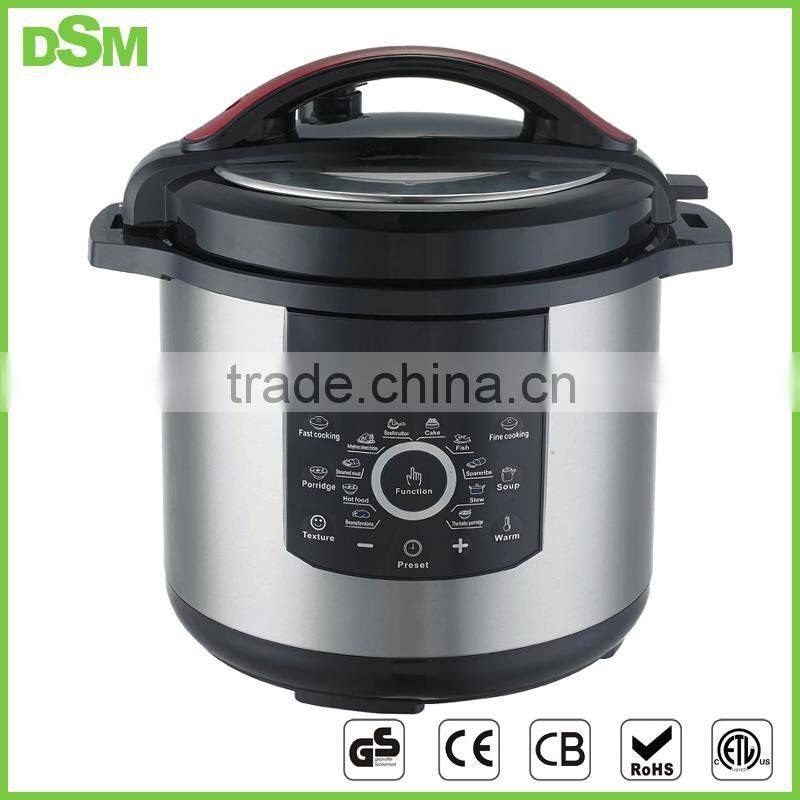 Stainless steel 8L commercial Pressure Cooker CY-F80