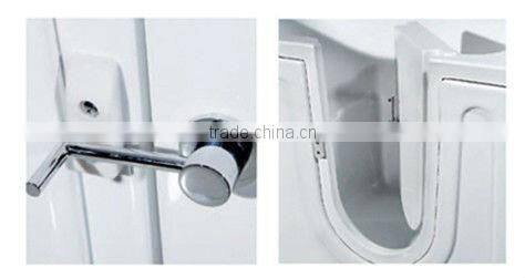 CE Approved Plastic Bathtub Walk in Bath for Old People and Disabled people