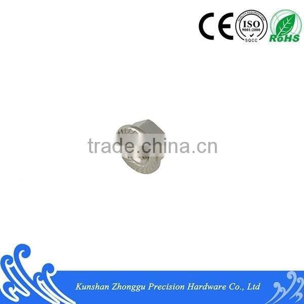 Hexagon Nuts With Flange DIN6923 Stainless M8