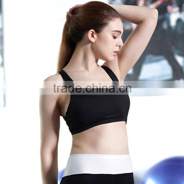 quick-drying bra active wear custom sport bra elastic band yoga sport bra
