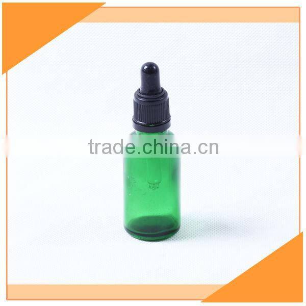 The Latest Green Amber Square Glass Bottle 30ml