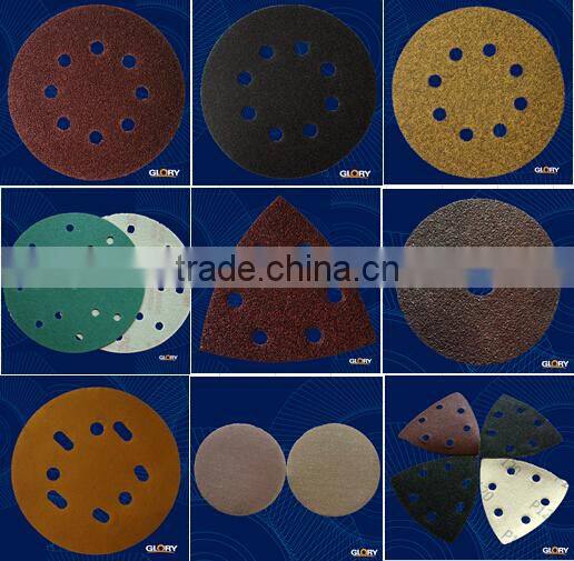 aluminium oxide powder abrasive fiber cloth disc for grind welding seam