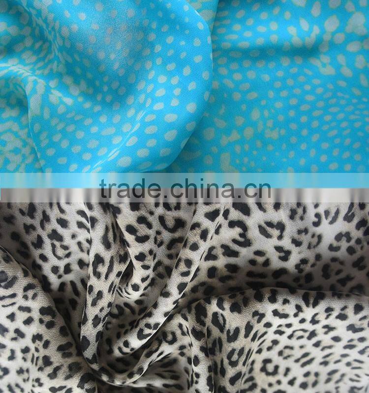 100% viscose printed fabrics slim weding dressn material rayon georgette cloth