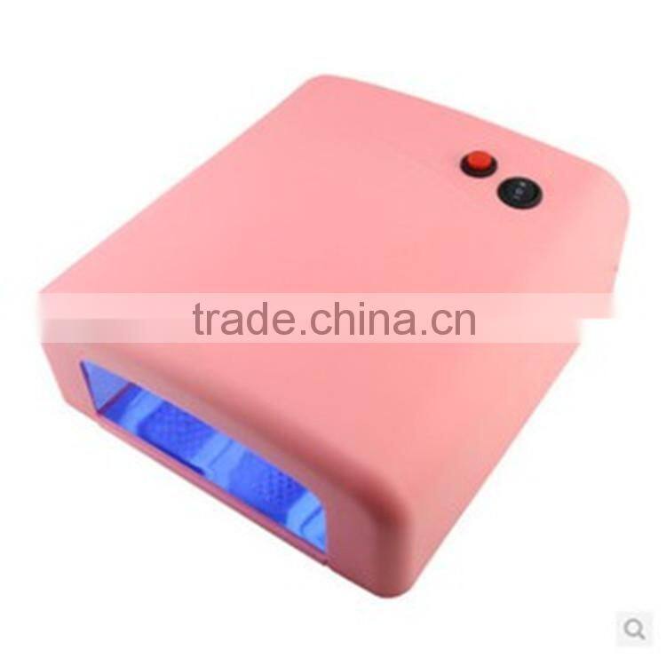 36W 120s timer nail lamp 818 UV lamp for nails UV gel nail curing light dryer led lamp