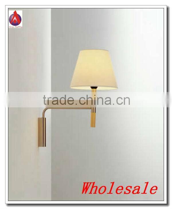 most popular white wood wall lamp in Amercia and Europe