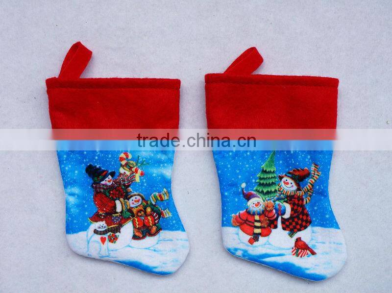 felt customized Xmas stocking