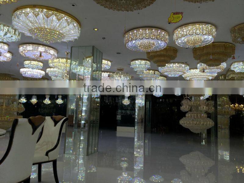 2016 New Hot Sale Round Modern Crystal led Ceiling Lamp for office