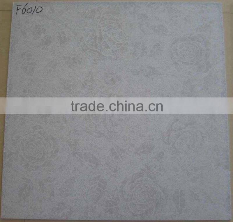 600x600mm hot-sale cheap grey matt bathroom floor tiles