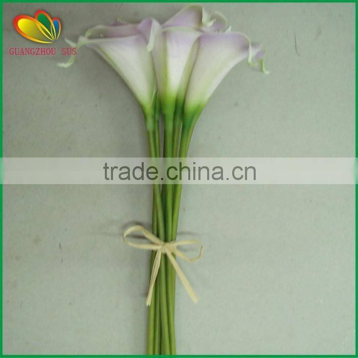 artificial mini calla lily bulbs bouquet flower for decoration