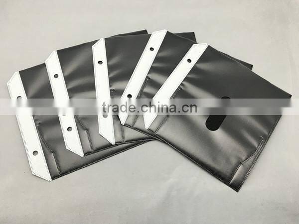 CD Album Index Page with write-on strip for 2-ring albums