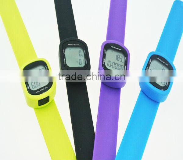 LCD Silicon 3D Wristband Digital Pedometer