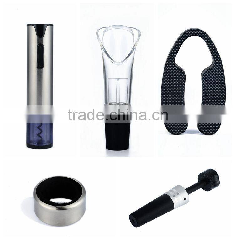 Special Design Cordless Electric Wine Opener And Stopper Set