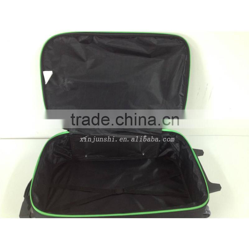 Packaging & Shipping nylon waterproof durable hard trolley case luggage business travel wheeled luggage case for wholesale
