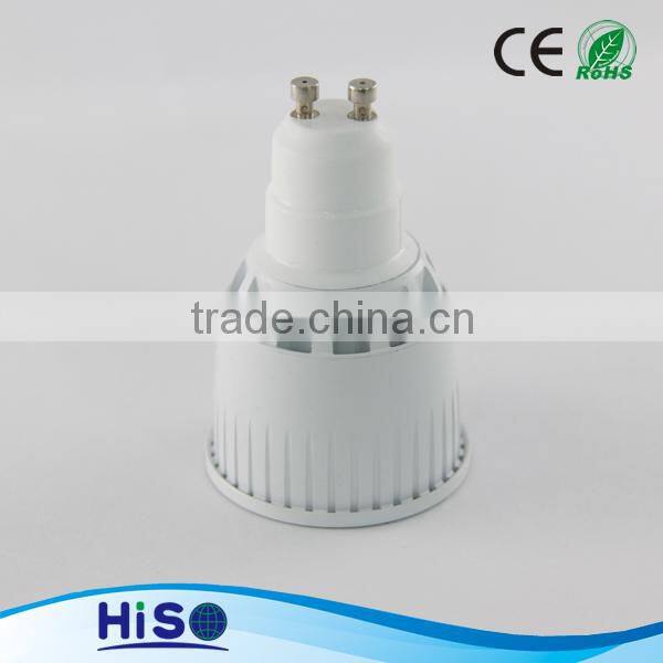6w GU10 Led Spot Light with Large Fresnel Lens