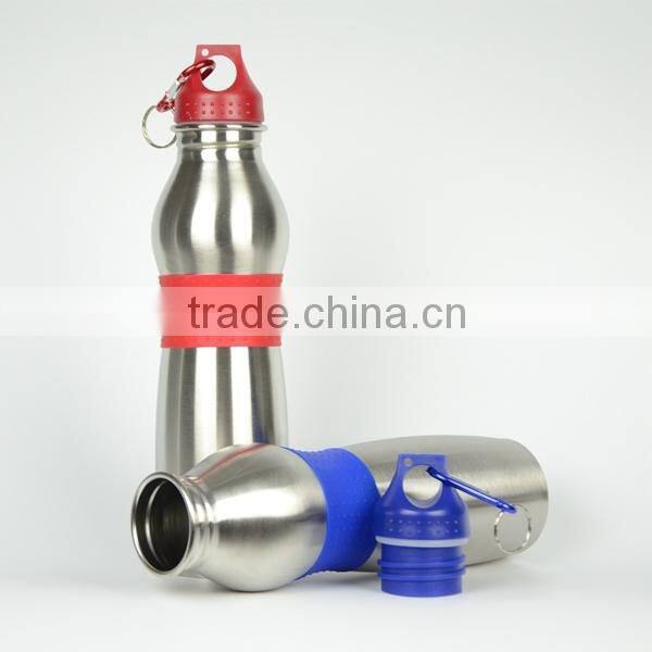 easy clean eco-friendly single wall sports water bottle