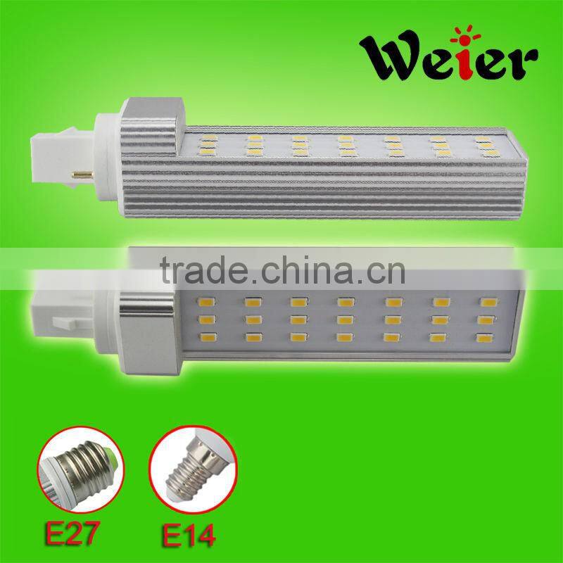 11w 5050smd PL E27/G24 led light