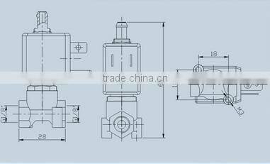 3 way Coffee machine solenoid valve
