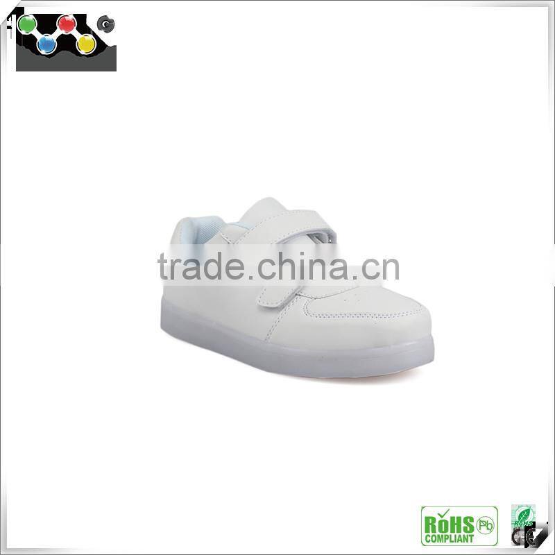 2016 Cool simple style electric led casual shoes, rechargerable comfortable led shoes