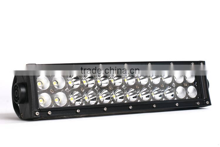 12Inch 72W 24*3W LED Work Light Bar Waterproof Combo LED Working LightFor Universal Jeep SUV ATV Off-road Truck Car
