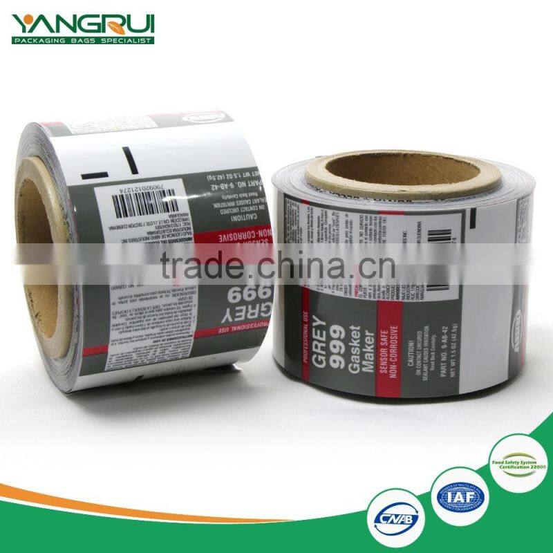 Silicone sealants packing automatic Lamination Packaging Film