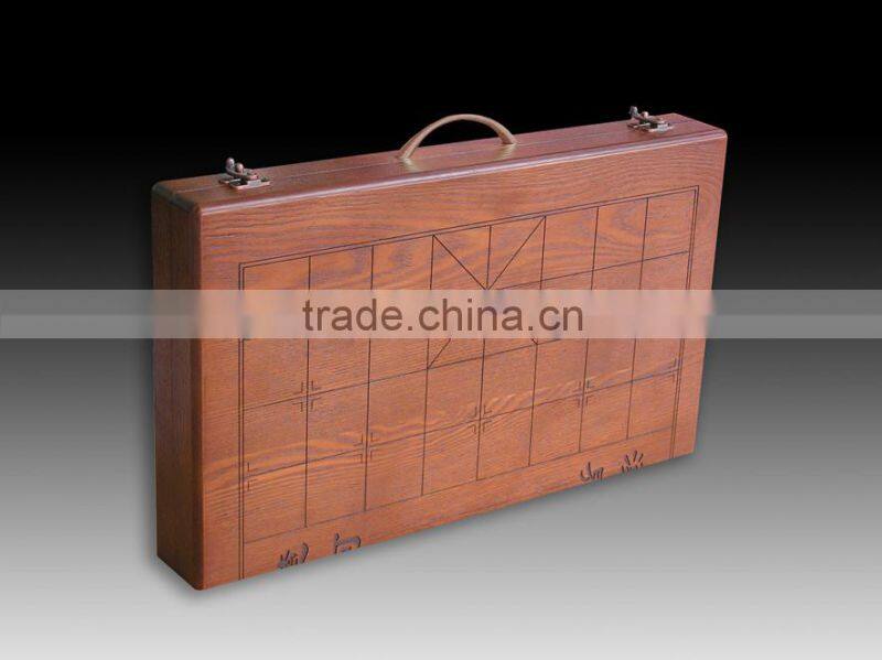 custom Handmade box style wooden Chinese Chess se