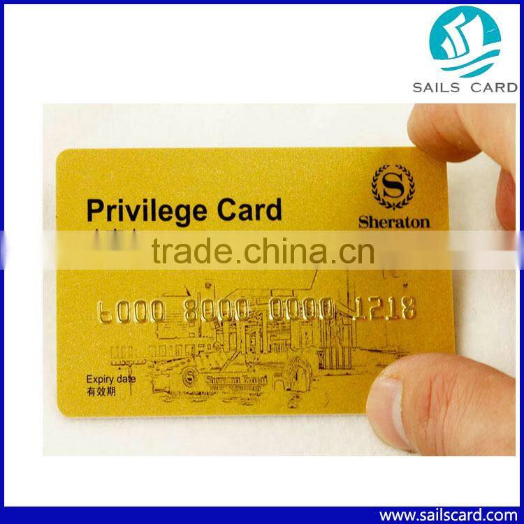 Wholesale plastic VIP cards CMYK color printing direct factory price