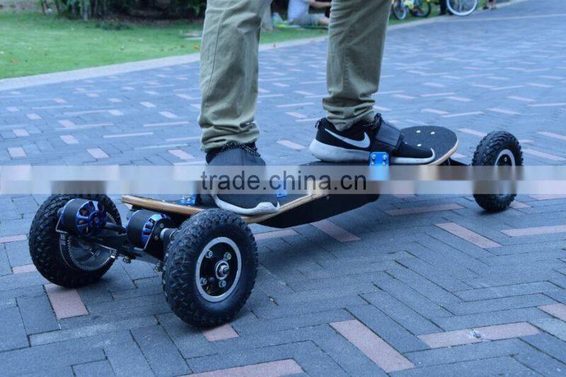 Cheap electric skateboard off road 30km/h 1800 w 36v with brushless motor