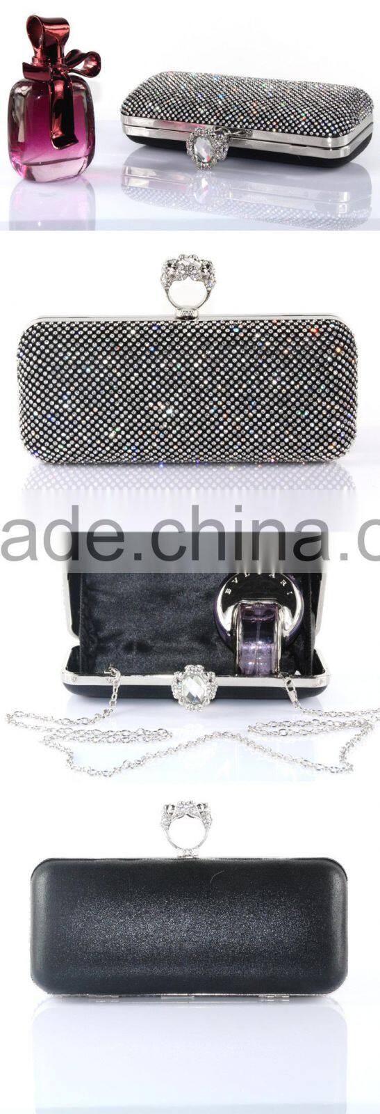 2015 New Style Crystal Stone Ladies Clutches Wholesale On Alibaba