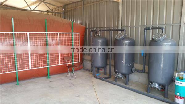 0.5m3 to 200m3 durable biogas storage balloon