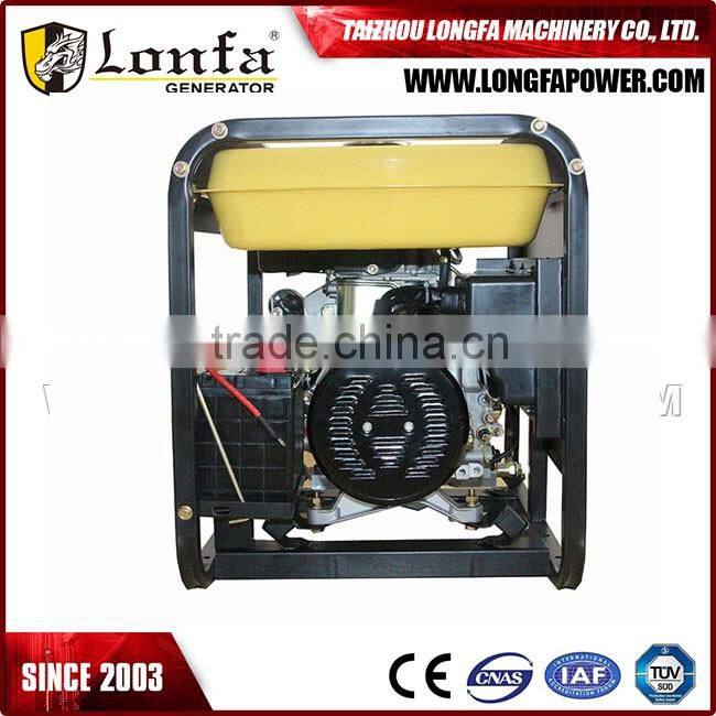 100% Copper Wire Small Diesel Generator Open Type, 3kw 5kw Portable Diesel Generator, 178f Diesel Engine Generator