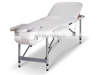 Acrofine Professional SPA massage table aluminum Shampoo Massage Bed Blue Aluminium Massage Table