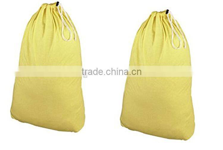 Drawstring Natural Cotton Laundry Bag Extra Large