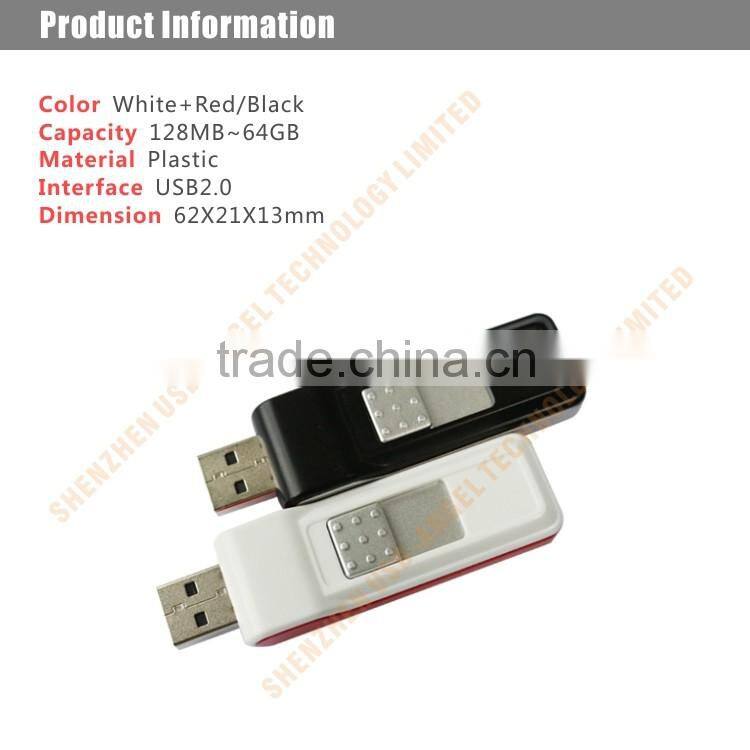 slide usb flash drive 2gb usb pen drive wholesales cheap 1gb usb pen drive