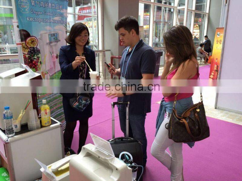 eco-friendly oxygen cocktail mixer