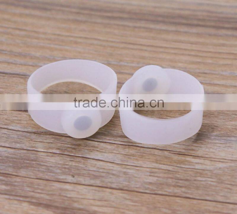 Hot sale magnet finger ring of slimming silcone ring