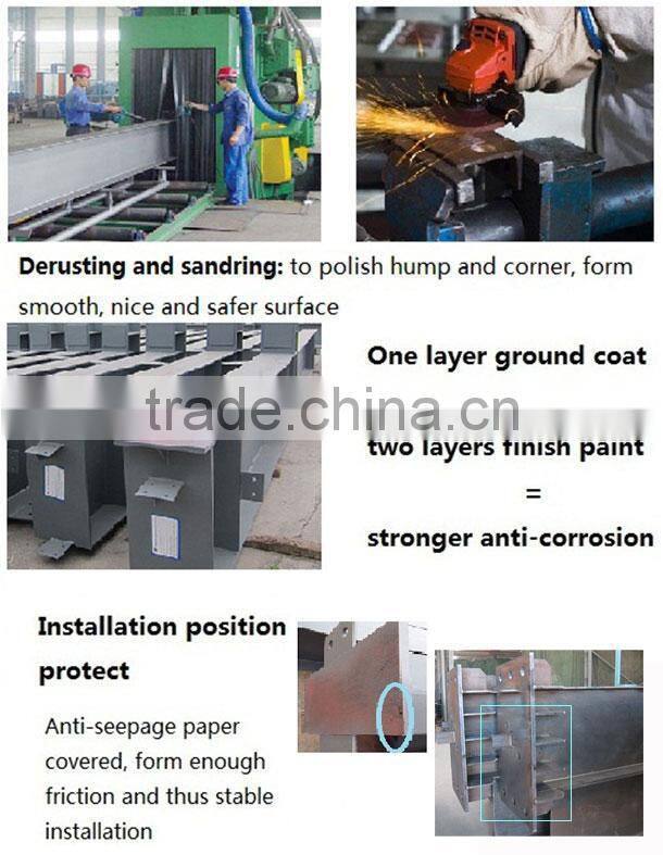 Steel shed general steel building with office, roof sandwich panel